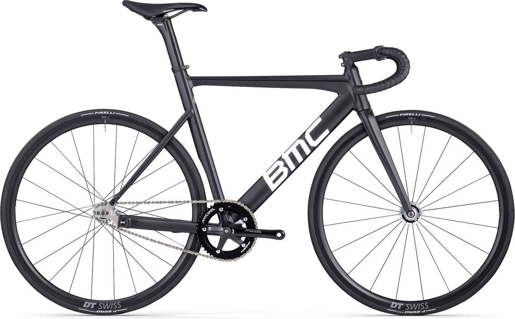 Vélo de Piste BMC Trackmachine AL One Fixie 700mm Noir/Blanc 2026