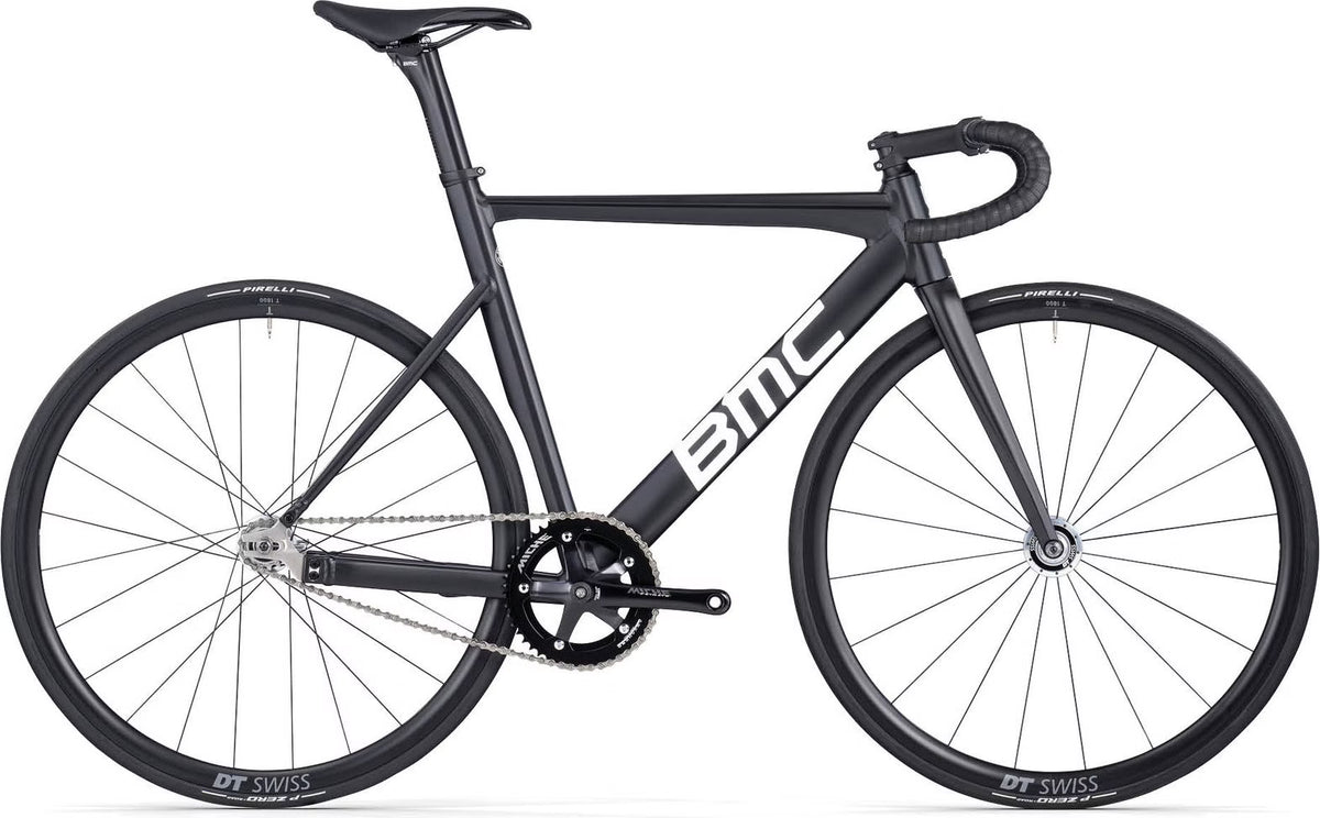 Vélo de Piste BMC Trackmachine AL One Fixie 700mm Noir/Blanc 2026