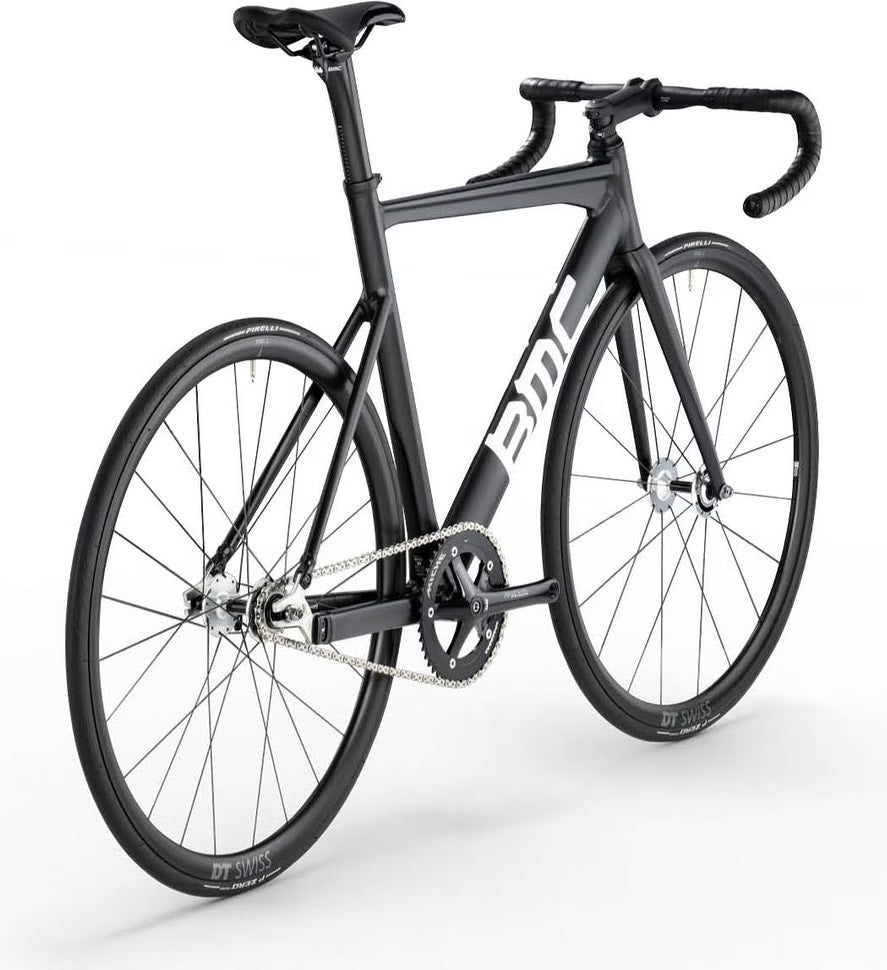 Vélo de Piste BMC Trackmachine AL One Fixie 700mm Noir/Blanc 2026