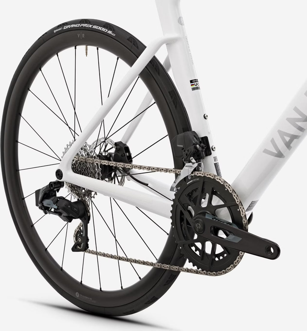 Vélo de Route Van Rysel RCR Sram Rival AXS 12V 700mm Blanc