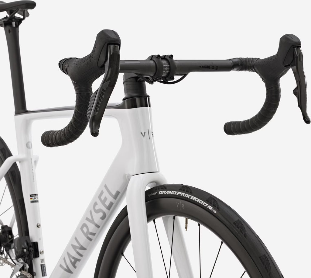 Vélo de Route Van Rysel RCR Sram Rival AXS 12V 700mm Blanc