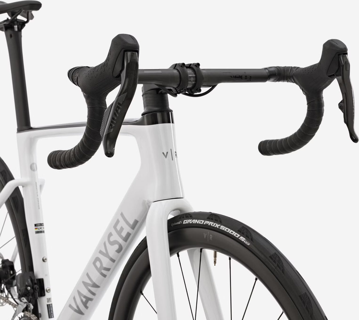 Vélo de Route Van Rysel RCR Sram Rival AXS 12V 700mm Blanc