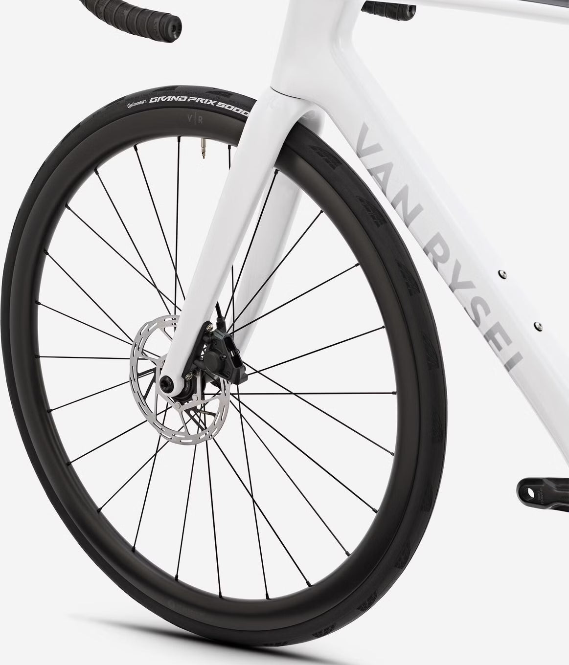 Vélo de Route Van Rysel RCR Sram Rival AXS 12V 700mm Blanc