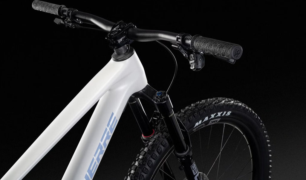 Lapierre Zesty CF 9.9 – VTT Tout-Suspendu Carbone SRAM GX Eagle AXS 12v 29" – Beige 2025