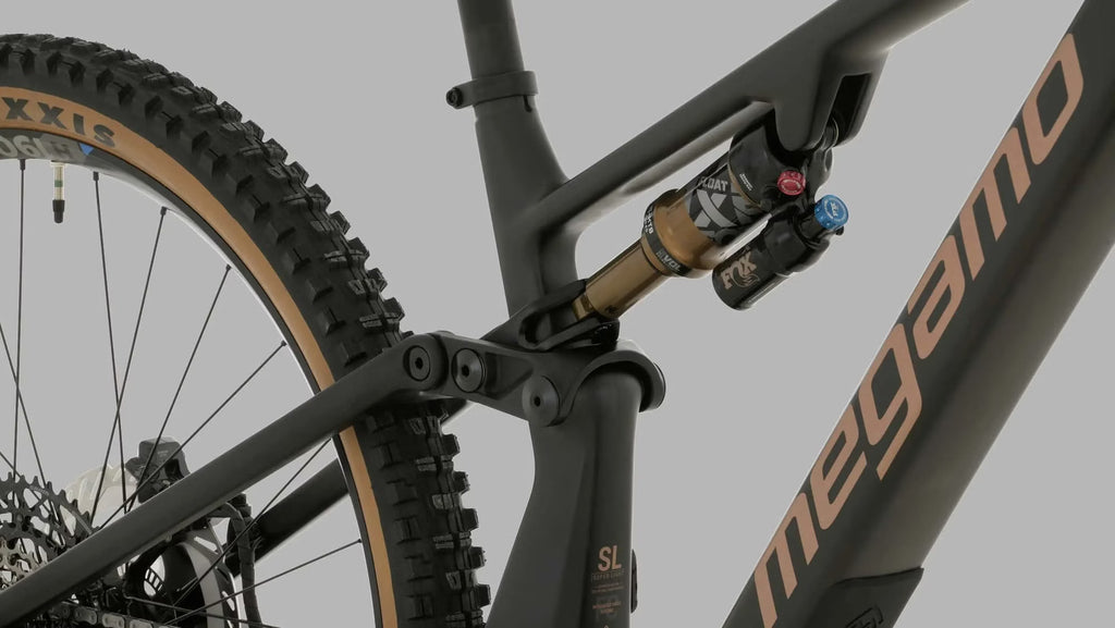 VTT Électrique Tout-Suspendu Megamo Reason CRB 03 – DJI Avinox M1 120Nm, 800Wh, Sram Eagle 12V 29'' Noir 2026