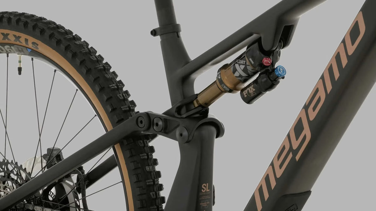 VTT Électrique Tout-Suspendu Megamo Reason CRB 03 – DJI Avinox M1 120Nm, 800Wh, Sram Eagle 12V 29'' Noir 2026