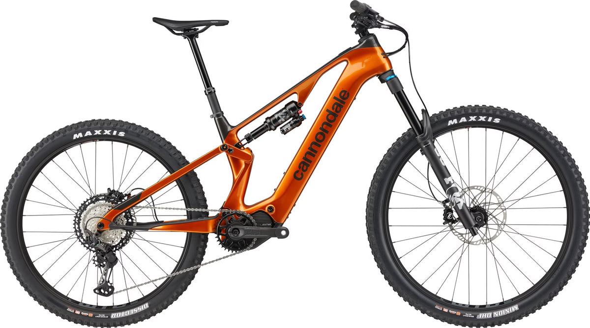 VTT Électrique Tout-Suspendu Cannondale Moterra SL 2 – Shimano EP801 85Nm, 601Wh, MX 29/27.5'' Orange