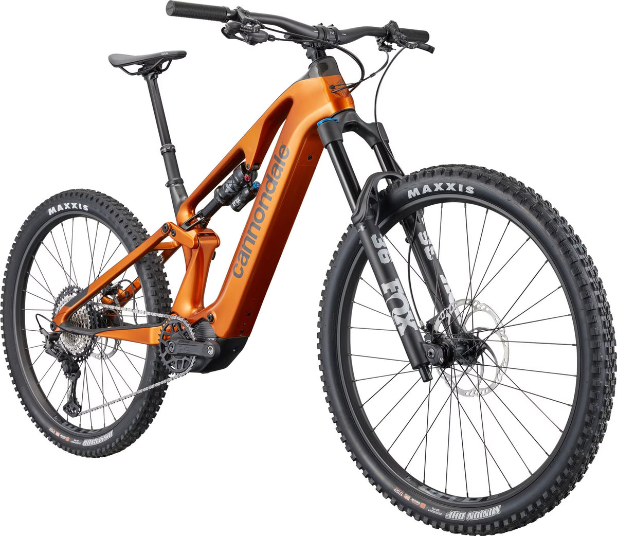 VTT Électrique Tout-Suspendu Cannondale Moterra SL 2 – Shimano EP801 85Nm, 601Wh, MX 29/27.5'' Orange