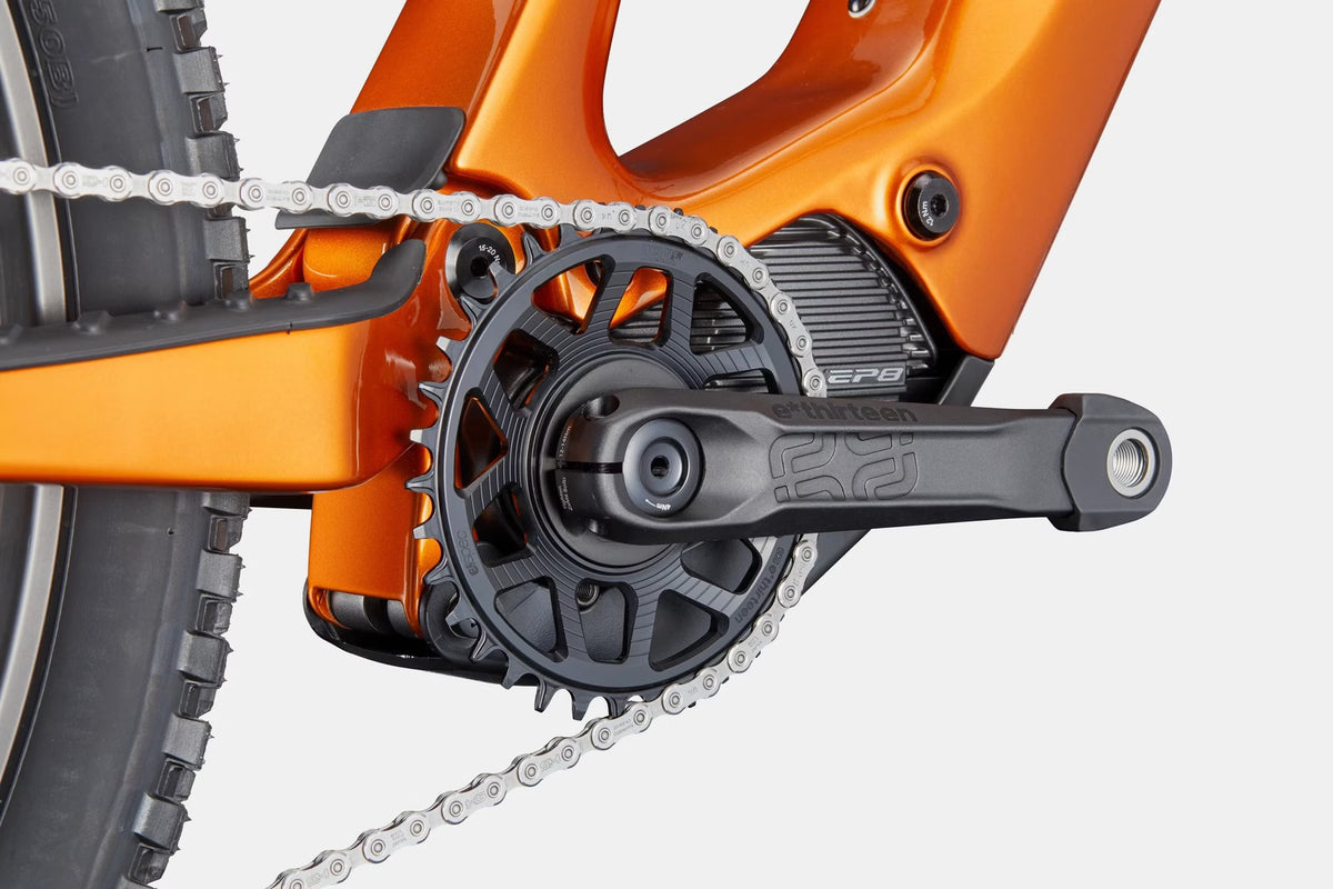 VTT Électrique Tout-Suspendu Cannondale Moterra SL 2 – Shimano EP801 85Nm, 601Wh, MX 29/27.5'' Orange