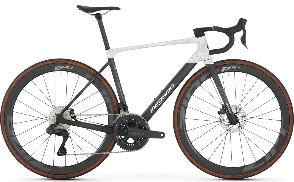 Vélo de Route Megamo Raise 05 CW Shimano Ultegra Di2 12V 700 mm Noir/Gris/Blanc 2026