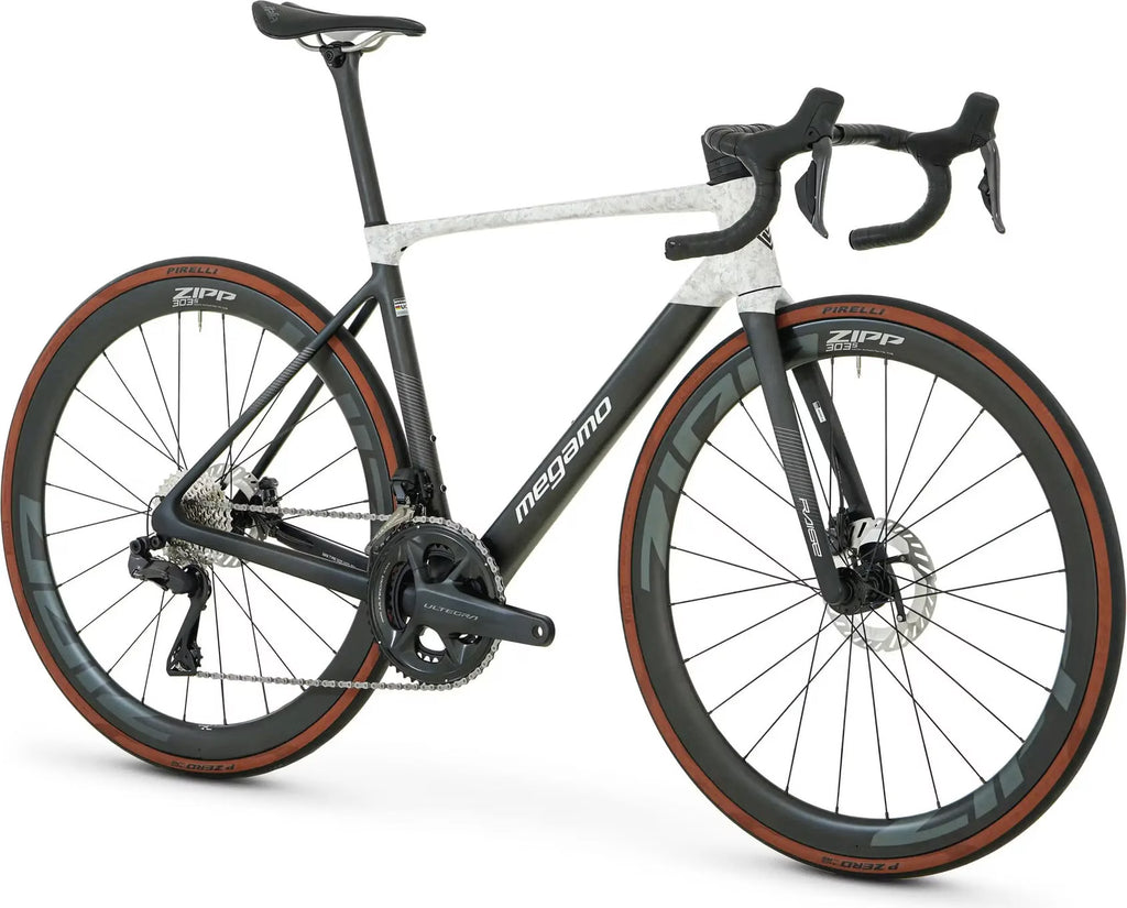 Vélo de Route Megamo Raise 05 CW Shimano Ultegra Di2 12V 700 mm Noir/Gris/Blanc 2026