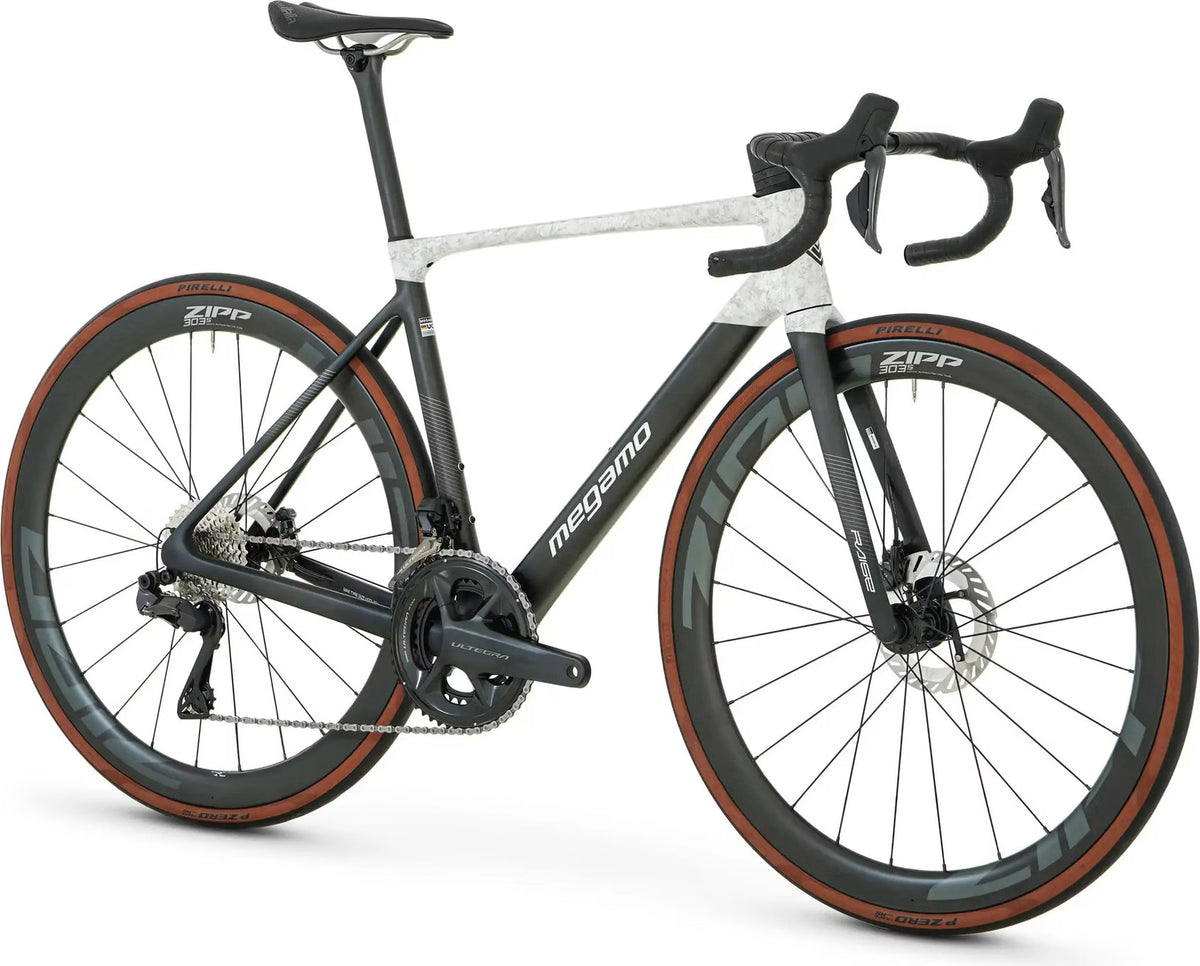 Vélo de Route Megamo Raise 05 CW Shimano Ultegra Di2 12V 700 mm Noir/Gris/Blanc 2026