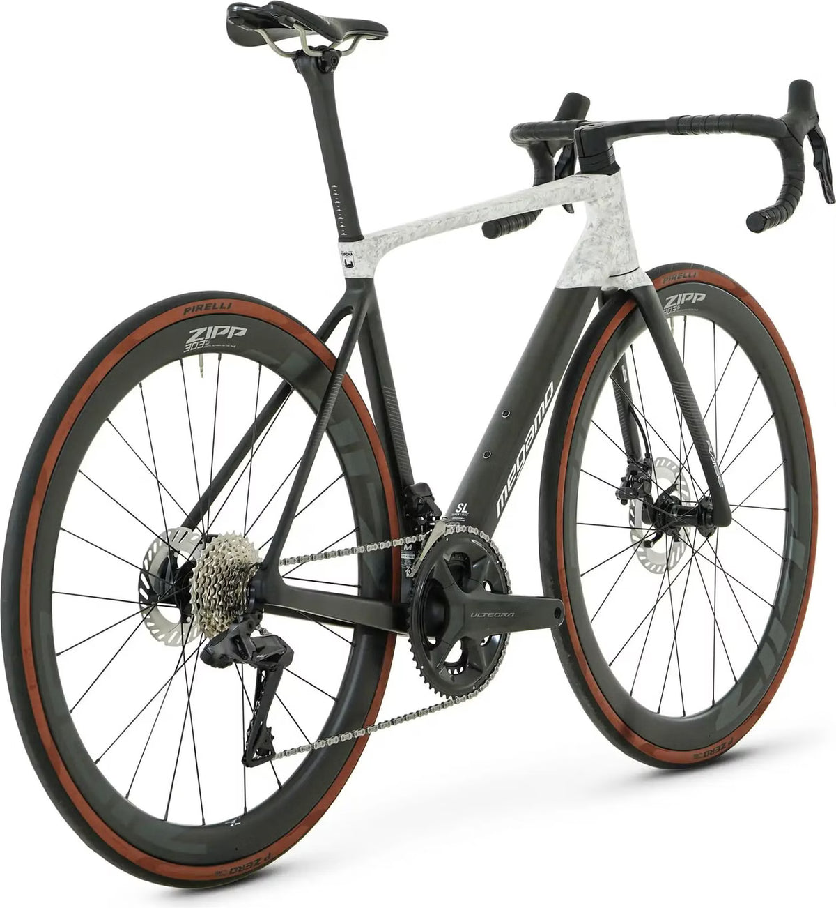 Vélo de Route Megamo Raise 05 CW Shimano Ultegra Di2 12V 700 mm Noir/Gris/Blanc 2026