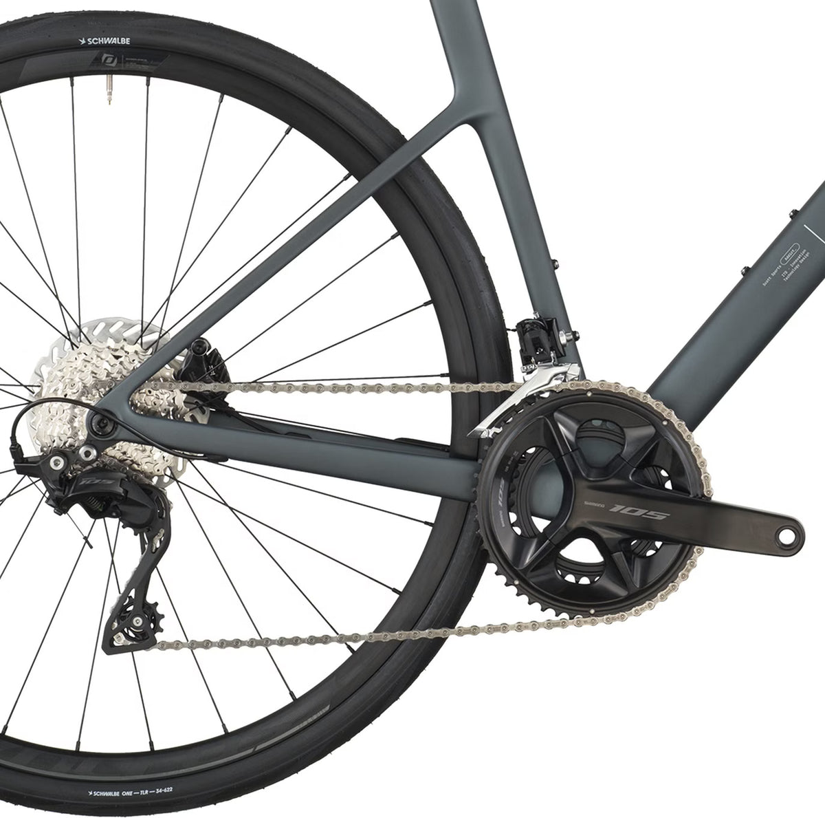 Vélo de Route Scott Addict 50 Shimano 105 12V 700 mm Gris 2026