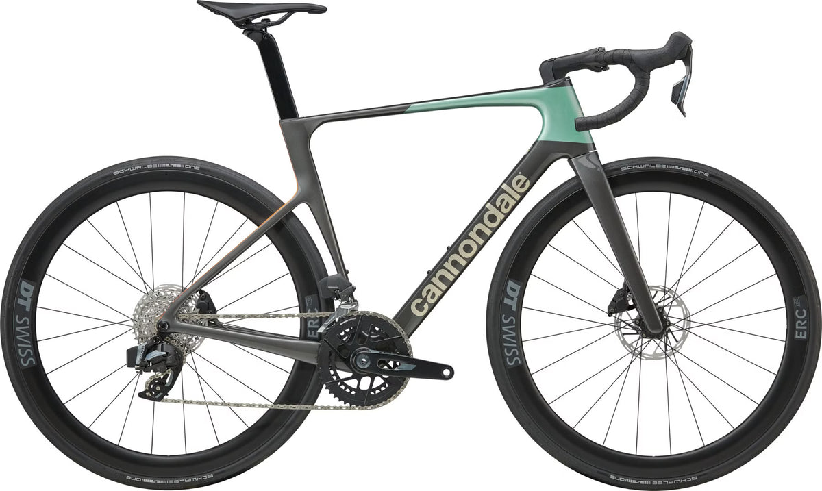 Vélo de Route Cannondale SuperSix Evo 4 Sram Rival AXS 12V 700 mm Vert/Gris 2026