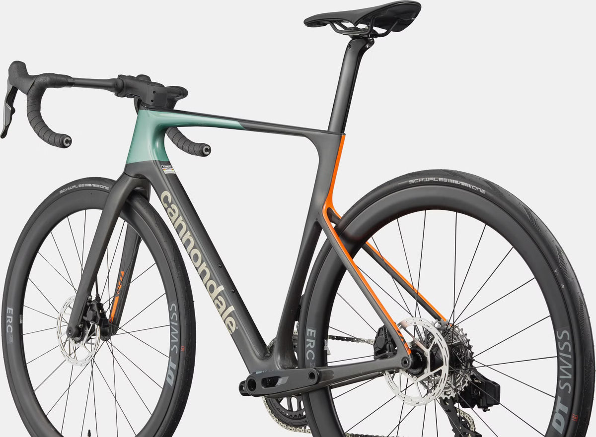 Vélo de Route Cannondale SuperSix Evo 4 Sram Rival AXS 12V 700 mm Vert/Gris 2026
