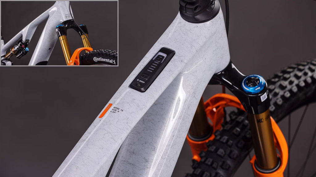 Cube AMS Hybrid One44 C:68X Super TM 400X 29'' VTT Électrique Tout-Suspendu SRAM AXS 12V Bosch 60 Nm 400 Wh Gris Fog Fibre 2026