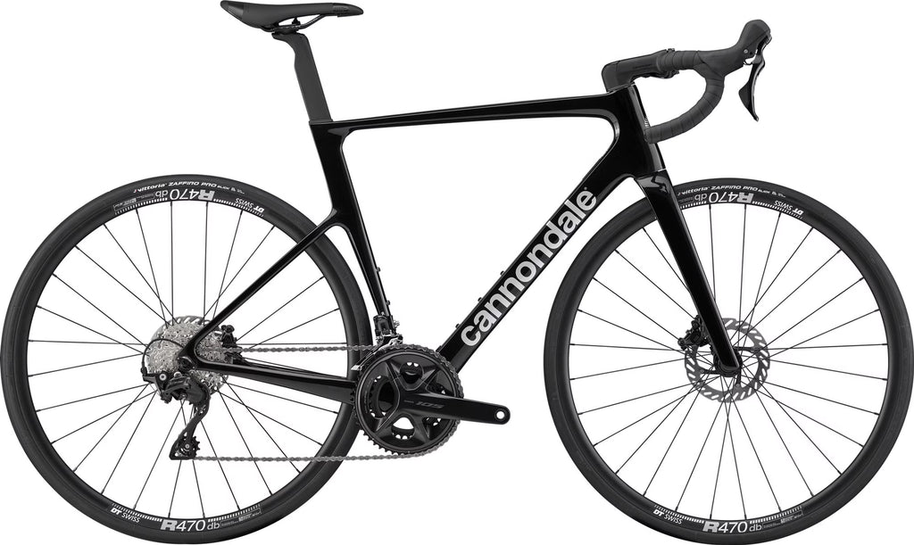 Vélo de Route Cannondale SuperSix Evo 6 Shimano 105 12V 700 mm Noir