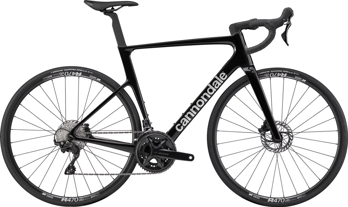 Vélo de Route Cannondale SuperSix Evo 6 Shimano 105 12V 700 mm Noir