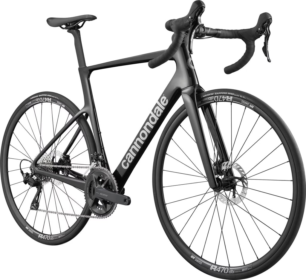 Vélo de Route Cannondale SuperSix Evo 6 Shimano 105 12V 700 mm Noir