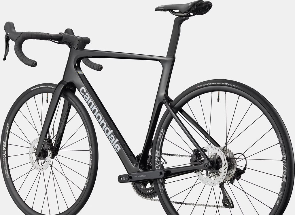 Vélo de Route Cannondale SuperSix Evo 6 Shimano 105 12V 700 mm Noir