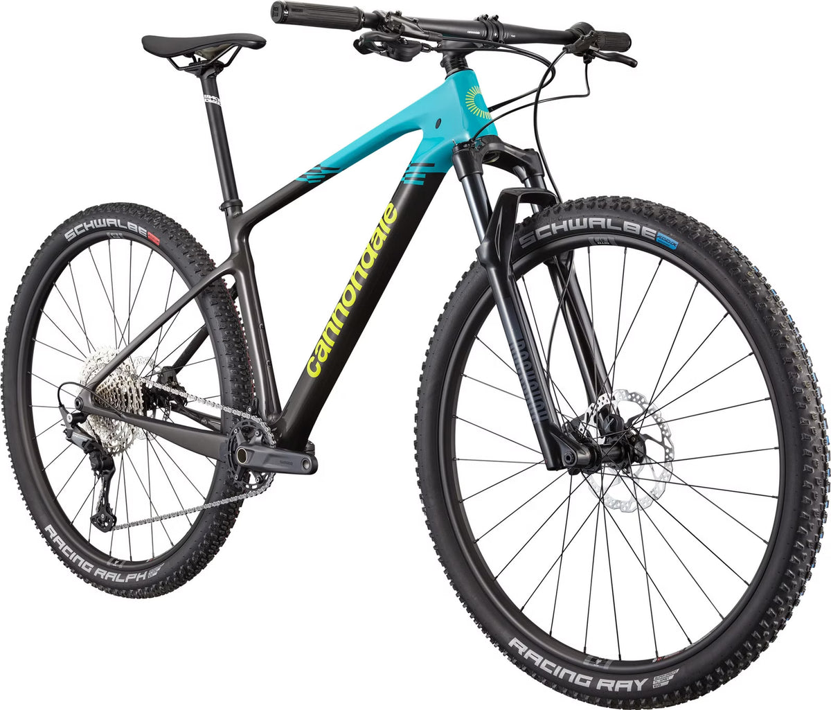 VTT Semi-Rigide Cannondale Scalpel HT Carbon 3 Shimano 12V 29'' Bleu/Noir/Jaune