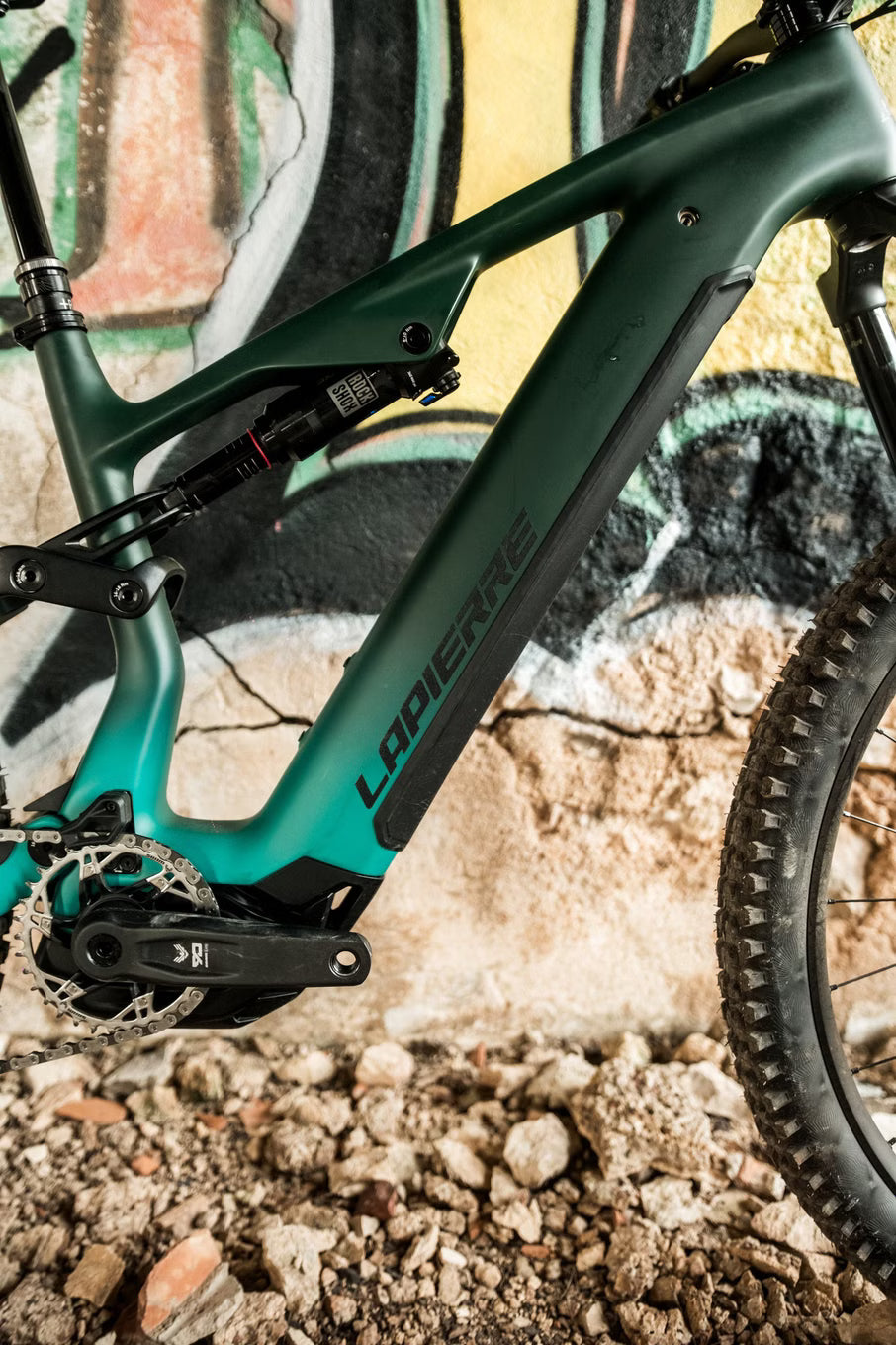 VTT Électrique Tout-Suspendu Lapierre Overvolt AM CF 6.8 Sram 12V 800Wh Bosch 120 Nm MX (29/27.5'') Vert 2026