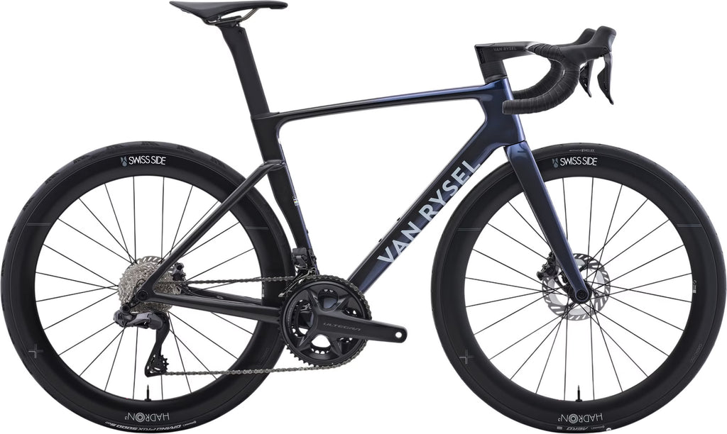 Vélo de Route Van Rysel RCR Pro Combo Deda x Van Rysel Shimano Ultegra Di2 12V 700 mm Bleu/Noir