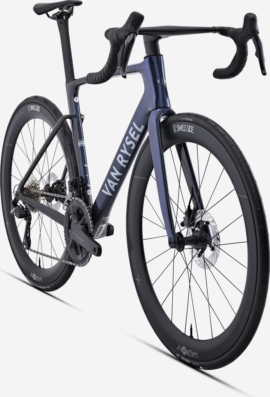 Vélo de Route Van Rysel RCR Pro Combo Deda x Van Rysel Shimano Ultegra Di2 12V 700 mm Bleu/Noir
