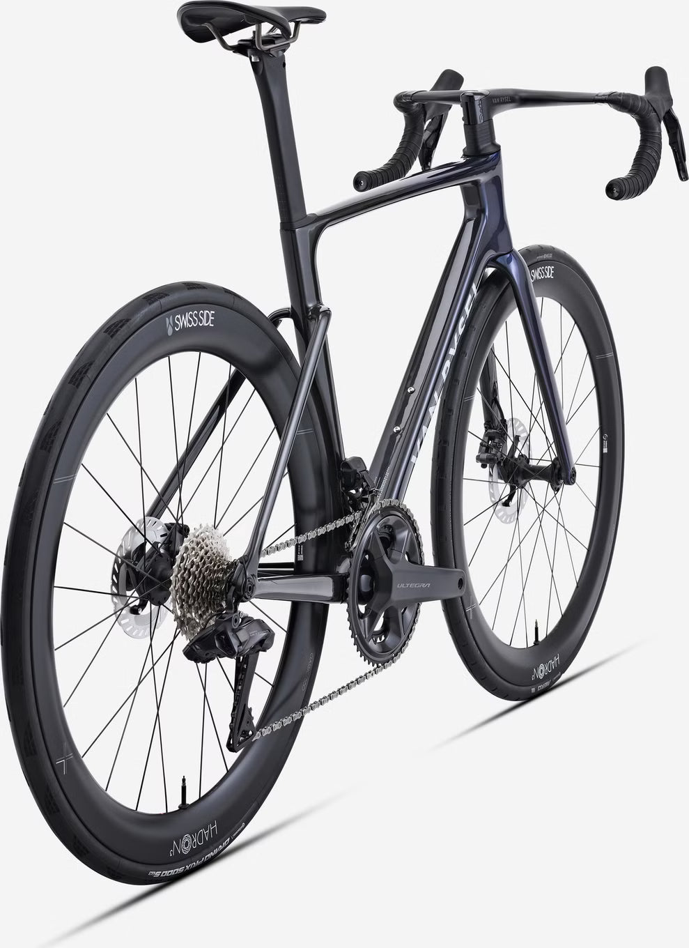 Vélo de Route Van Rysel RCR Pro Combo Deda x Van Rysel Shimano Ultegra Di2 12V 700 mm Bleu/Noir