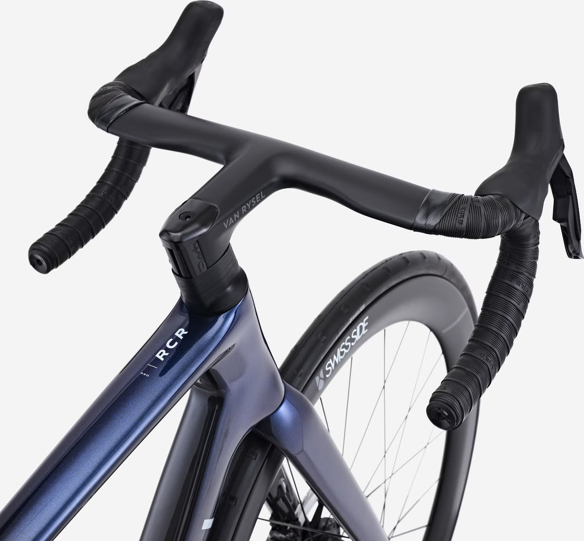 Vélo de Route Van Rysel RCR Pro Combo Deda x Van Rysel Shimano Ultegra Di2 12V 700 mm Bleu/Noir