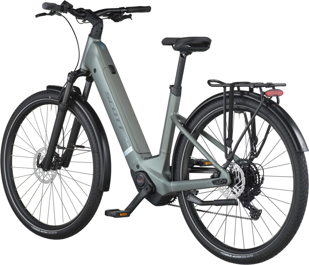 Vélo de Ville Électrique Scott Sub Sport 30 Wave Shimano Cues 9V 540Wh 700mm Vert 2026