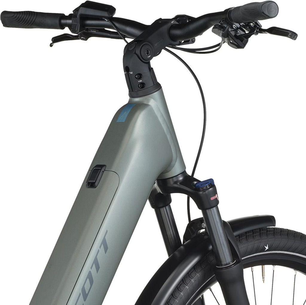 Vélo de Ville Électrique Scott Sub Sport 30 Wave Shimano Cues 9V 540Wh 700mm Vert 2026