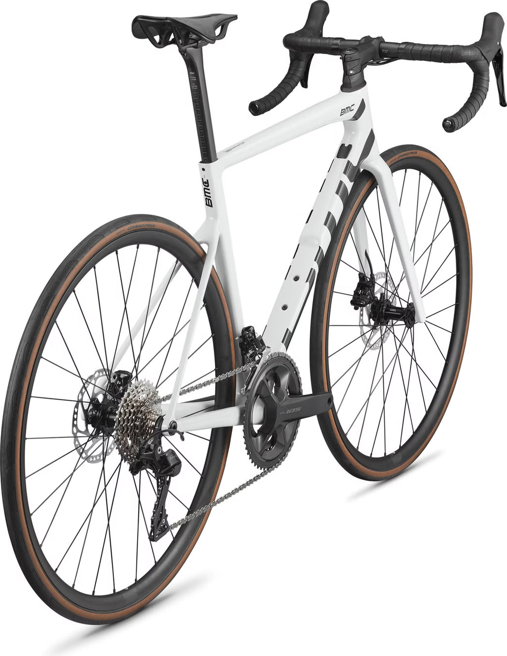 Vélo de Route BMC Teammachine SLR Three Shimano 105 12V 700 mm Blanc/Noir 2027
