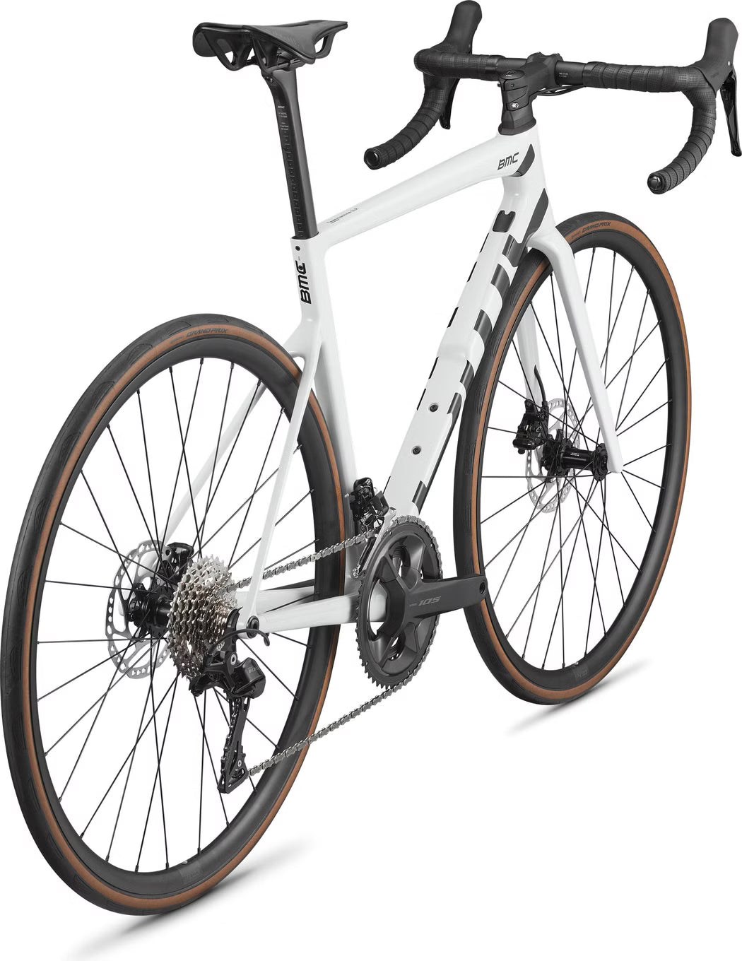 Vélo de Route BMC Teammachine SLR Three Shimano 105 12V 700 mm Blanc/Noir 2027