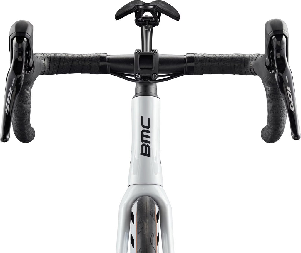 Vélo de Route BMC Teammachine SLR Three Shimano 105 12V 700 mm Blanc/Noir 2027