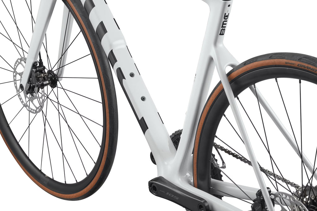 Vélo de Route BMC Teammachine SLR Three Shimano 105 12V 700 mm Blanc/Noir 2027