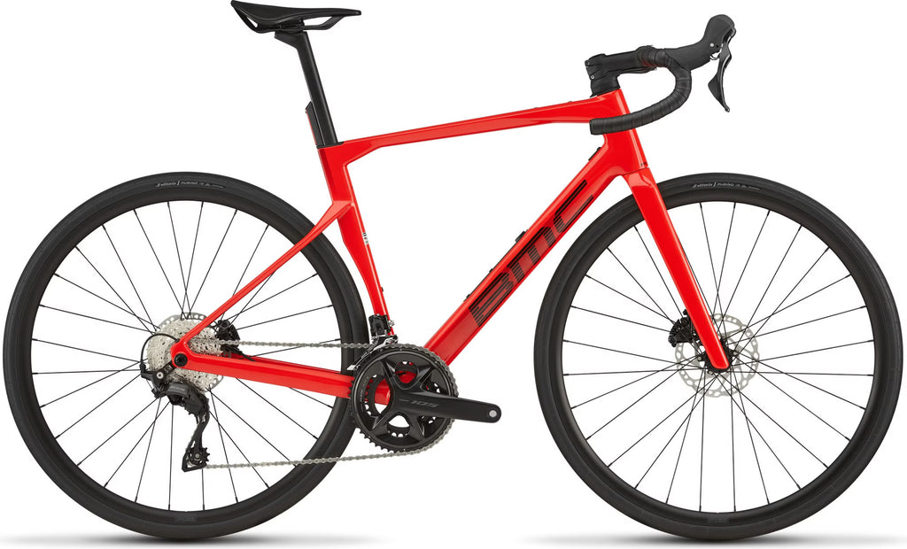 Vélo de Route BMC Roadmachine Three Shimano 105 12V 700 mm Rouge/Noir 2027