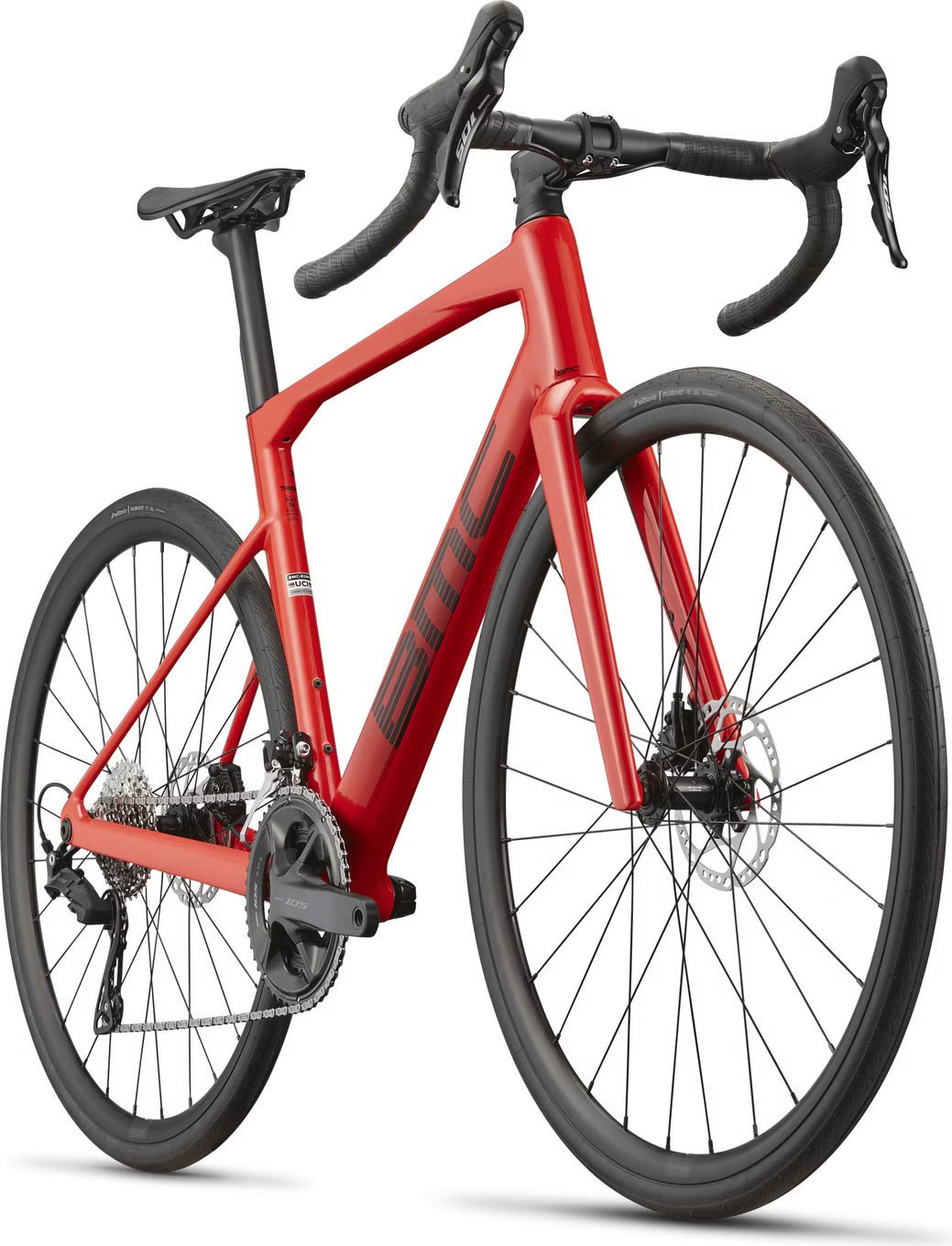 Vélo de Route BMC Roadmachine Three Shimano 105 12V 700 mm Rouge/Noir 2027