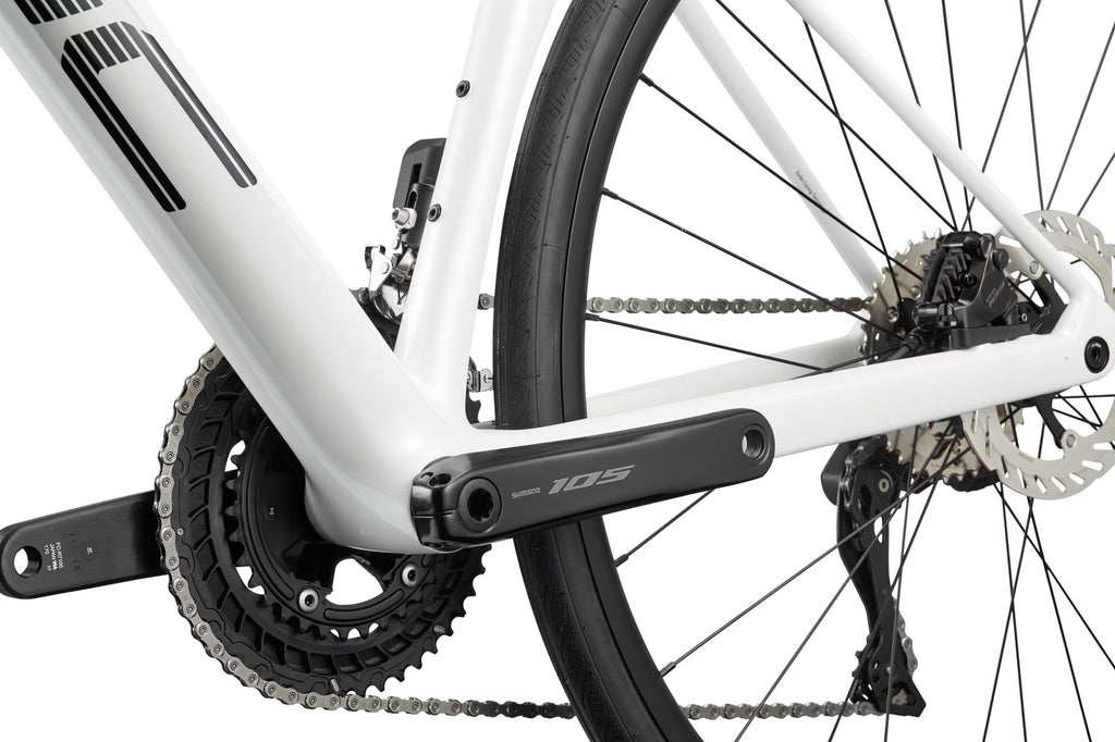 Vélo de Route BMC Roadmachine Two Shimano 105 Di2 12V 700 mm Blanc 2027
