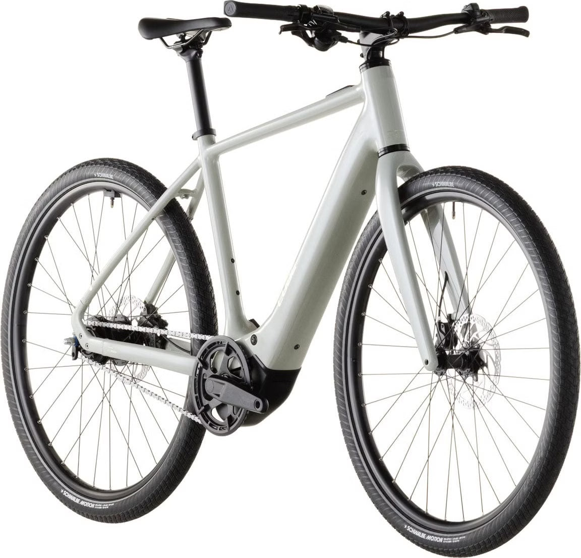 Vélo Fitness Électrique Cube Editor Hybrid SLX 400X Shimano Alfine 8V 400Wh 700mm Vert Beige Reed 2026