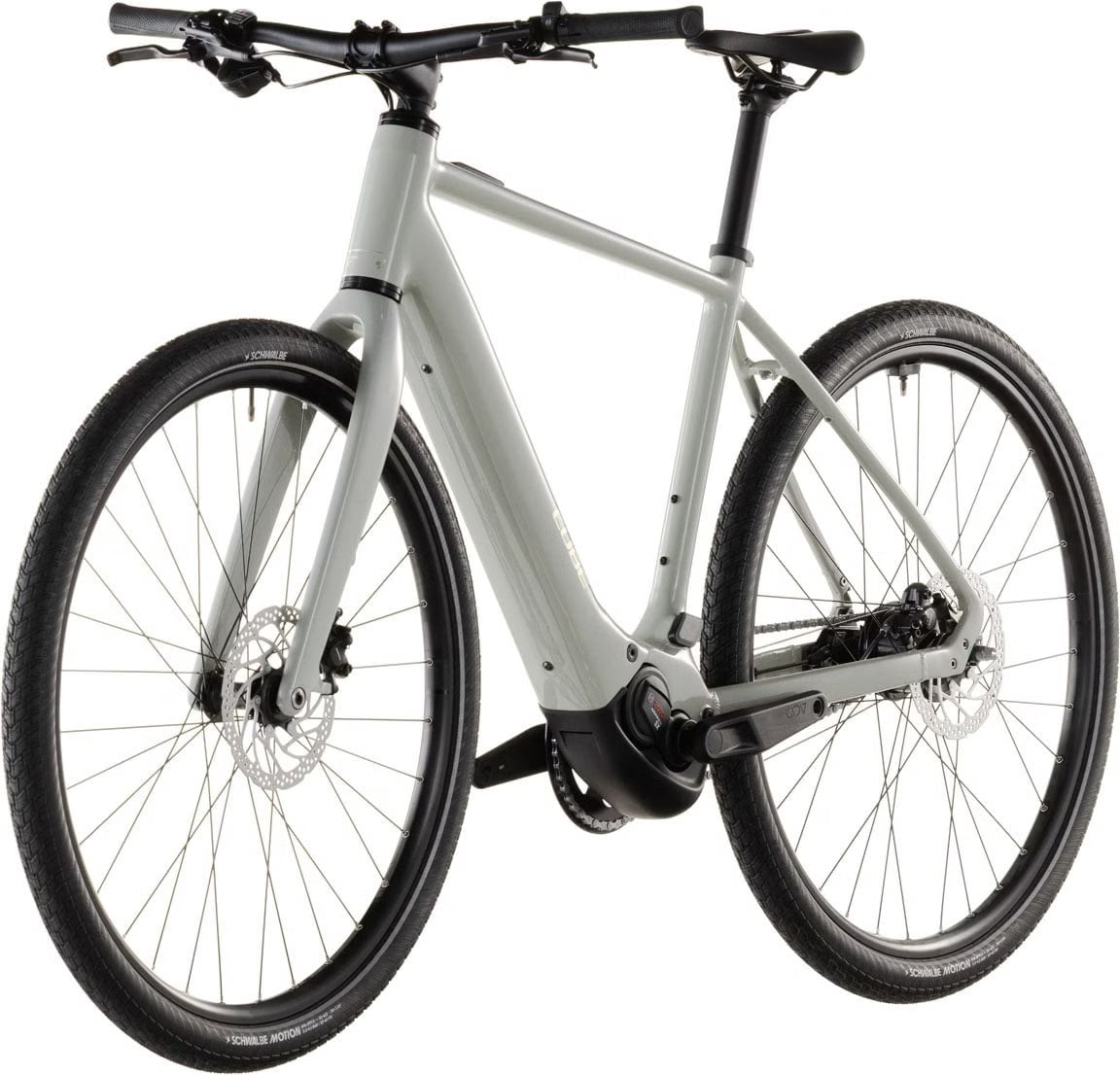 Vélo Fitness Électrique Cube Editor Hybrid SLX 400X Shimano Alfine 8V 400Wh 700mm Vert Beige Reed 2026