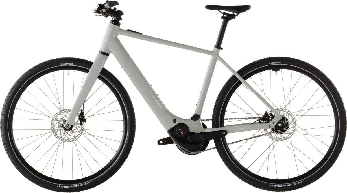 Vélo Fitness Électrique Cube Editor Hybrid SLX 400X Shimano Alfine 8V 400Wh 700mm Vert Beige Reed 2026