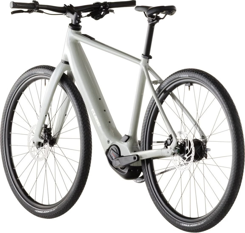 Vélo Fitness Électrique Cube Editor Hybrid SLX 400X Shimano Alfine 8V 400Wh 700mm Vert Beige Reed 2026