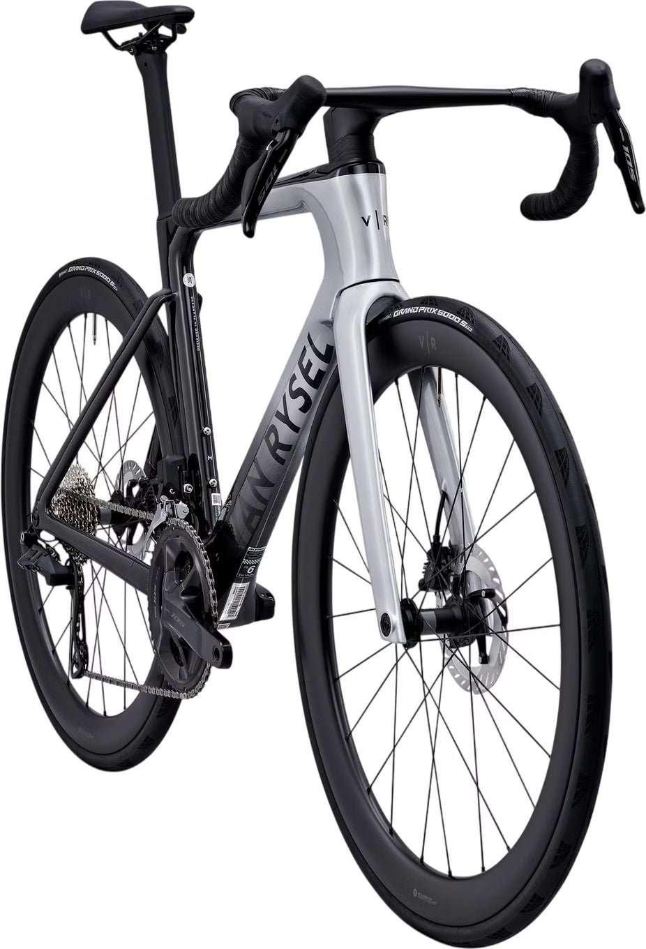Vélo de Route Van Rysel RCR-F Pro Shimano 105 Di2 12V 700 mm Gris Lunaire 2026