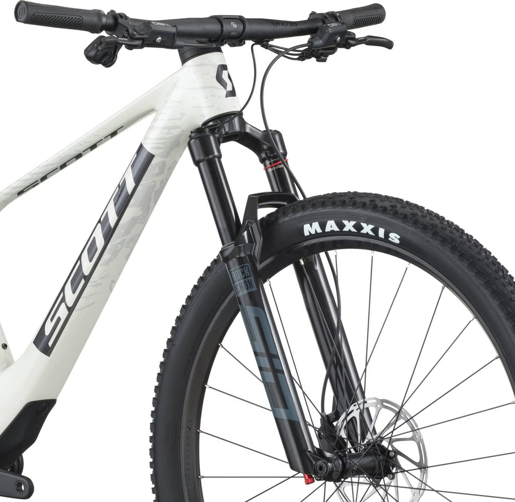 Scott Spark RC Team – VTT XC Tout-Suspendu Carbone SRAM S1000 Eagle AXS 12v 29" – Blanc/Gris 2026