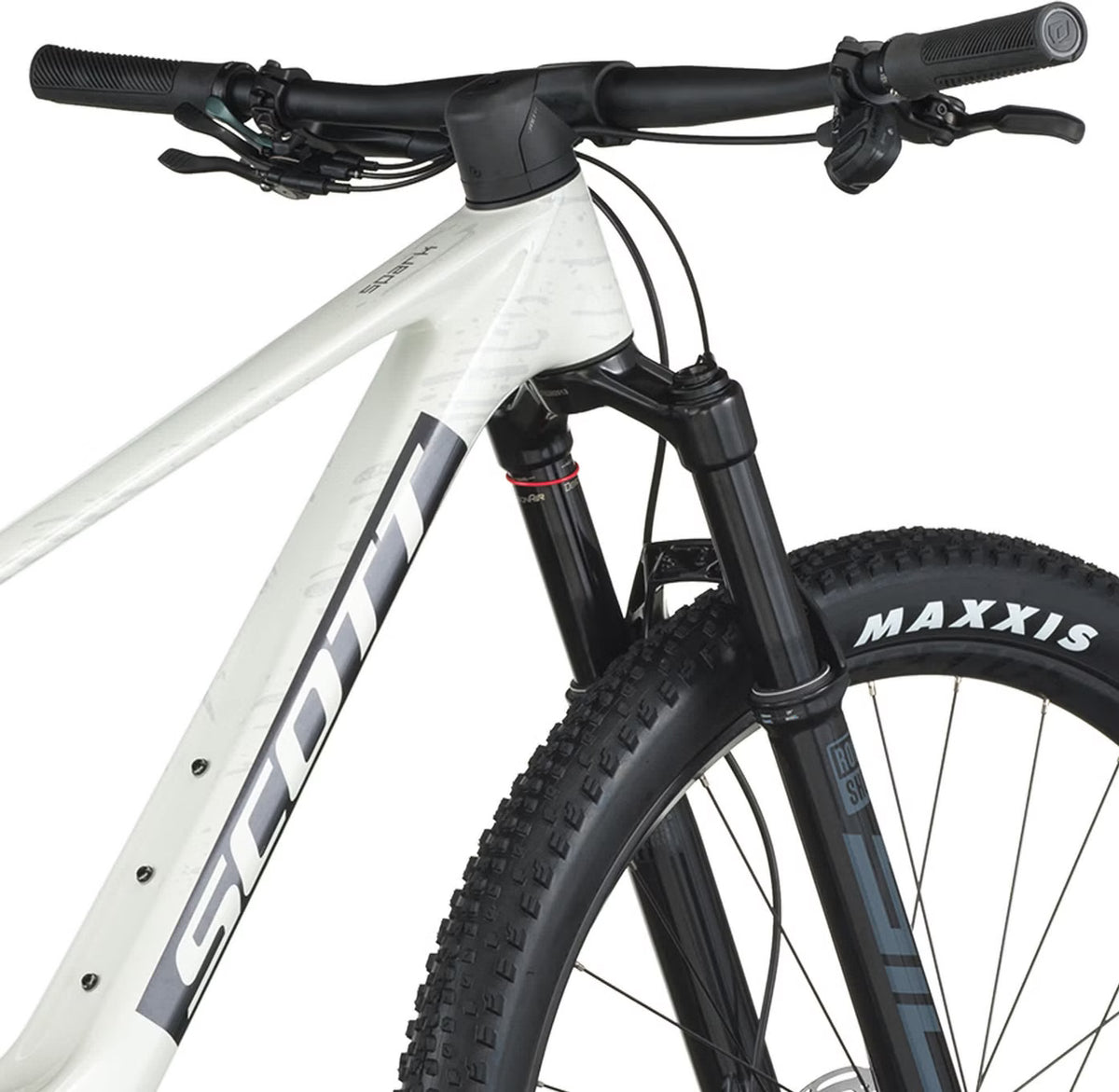 Scott Spark RC Team – VTT XC Tout-Suspendu Carbone SRAM S1000 Eagle AXS 12v 29" – Blanc/Gris 2026