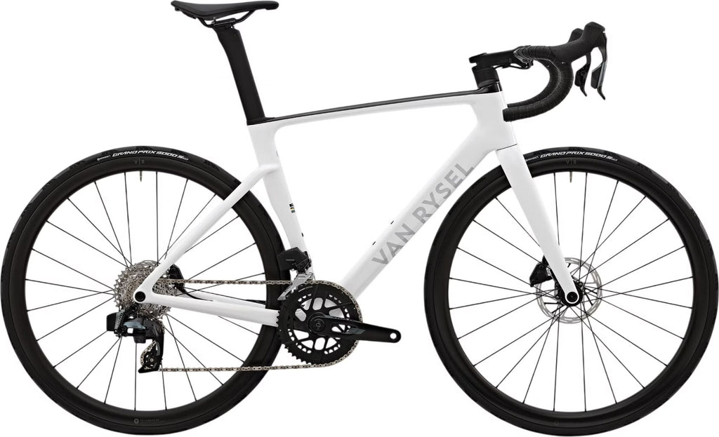 Vélo de Route Van Rysel RCR Sram Rival AXS 12V 700mm Blanc