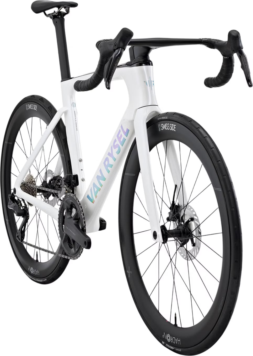Vélo de Route Van Rysel RCR-F Pro Shimano Ultegra Di2 12V 700 mm Blanc