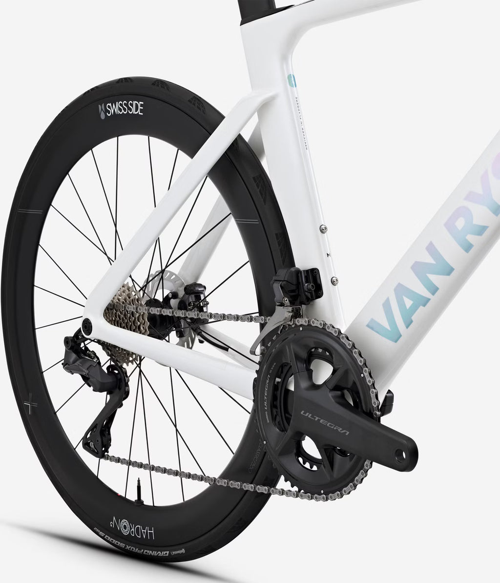 Vélo de Route Van Rysel RCR-F Pro Shimano Ultegra Di2 12V 700 mm Blanc